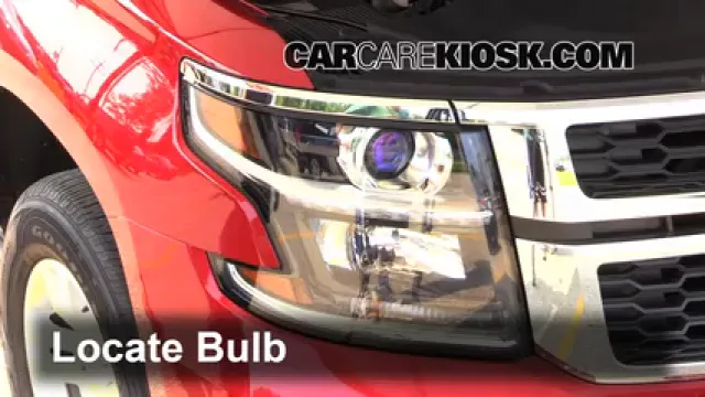 2015 Chevrolet Tahoe LT 5.3L V8 FlexFuel Luces Luz de giro delantera (reemplazar foco)